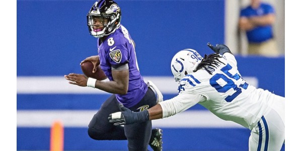 Le match des Ravens de Baltimore et des Colts d'Indianapolis n'était pas aussi excitant que le public l'attendait
